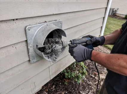 Residential Dryer Vent Cleaning in Seymour