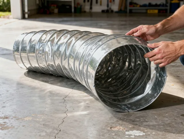 Seymour Dryer Vent Cleaning specialist using advanced equipment for thorough duct cleaning in Seymour