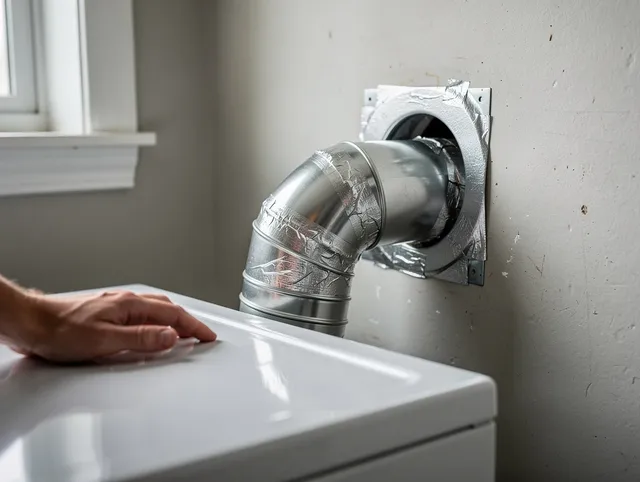 Seymour Dryer Vent Cleaning expert performing professional dryer vent repair and installation in Seymour