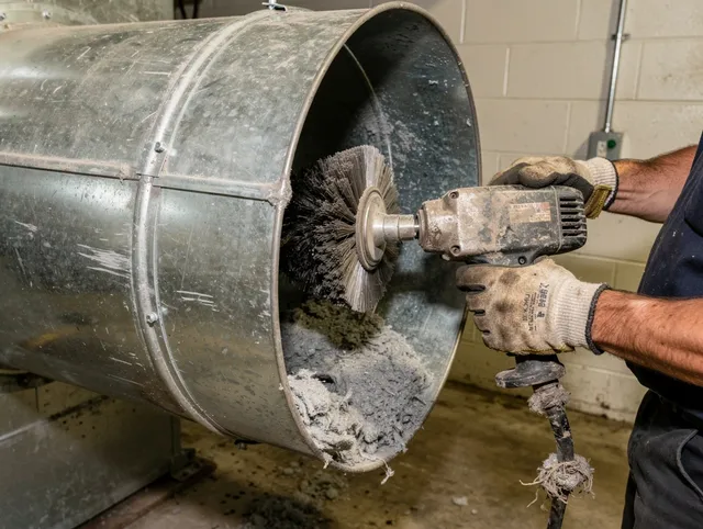Industrial-grade dryer vent cleaning by Seymour Dryer Vent Cleaning in Seymour